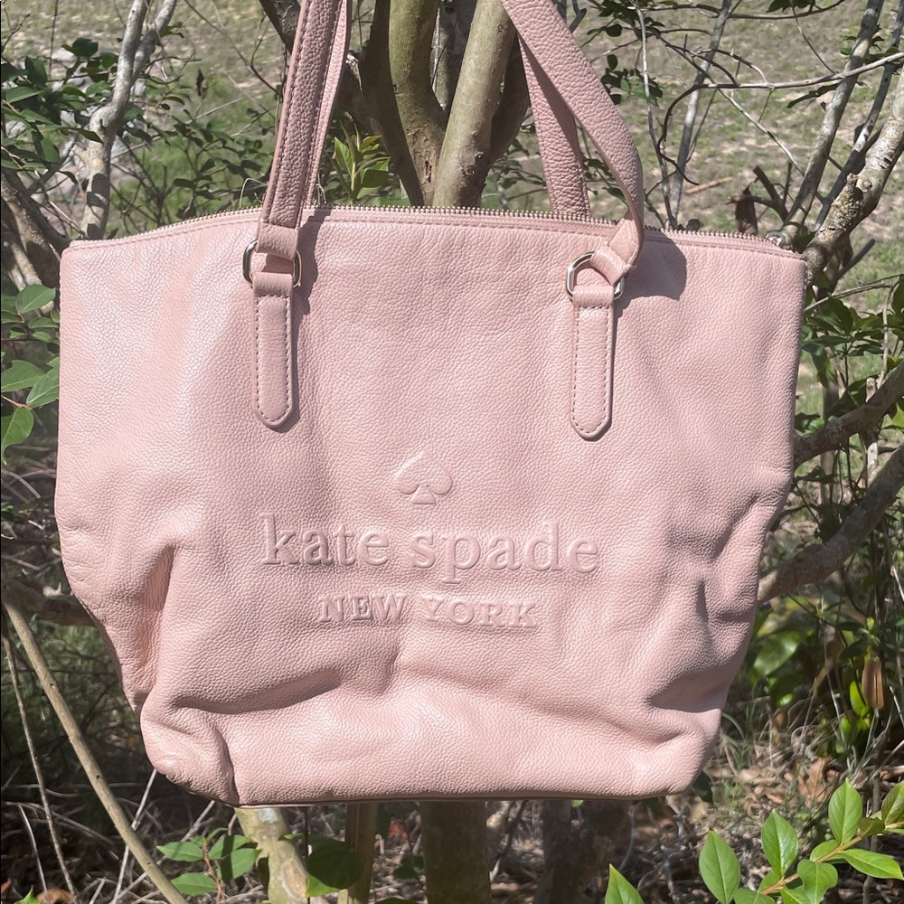 Kate Spade bag in millennial pink